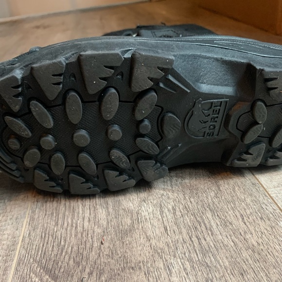 Sorel Blizzard llI Winter Boots Mens Sz 5 Black LL 1110-010Snow Rubber Tall Duck - Picture 6 of 12